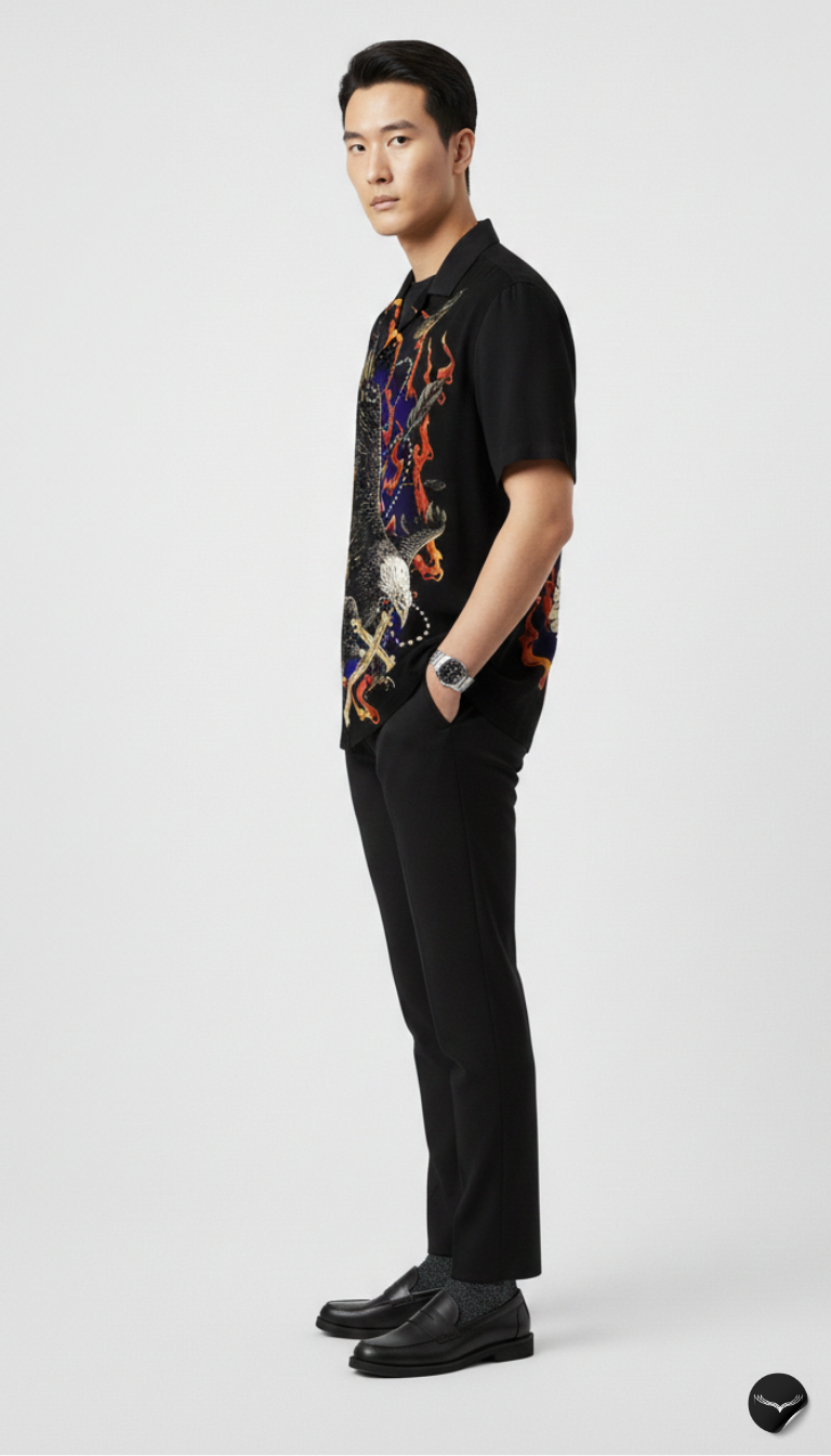 The "19-19" Eagle Aloha Shirt