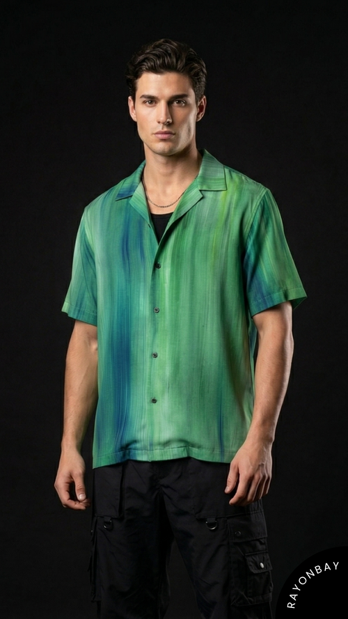 Bamboo Rain Aloha Shirt