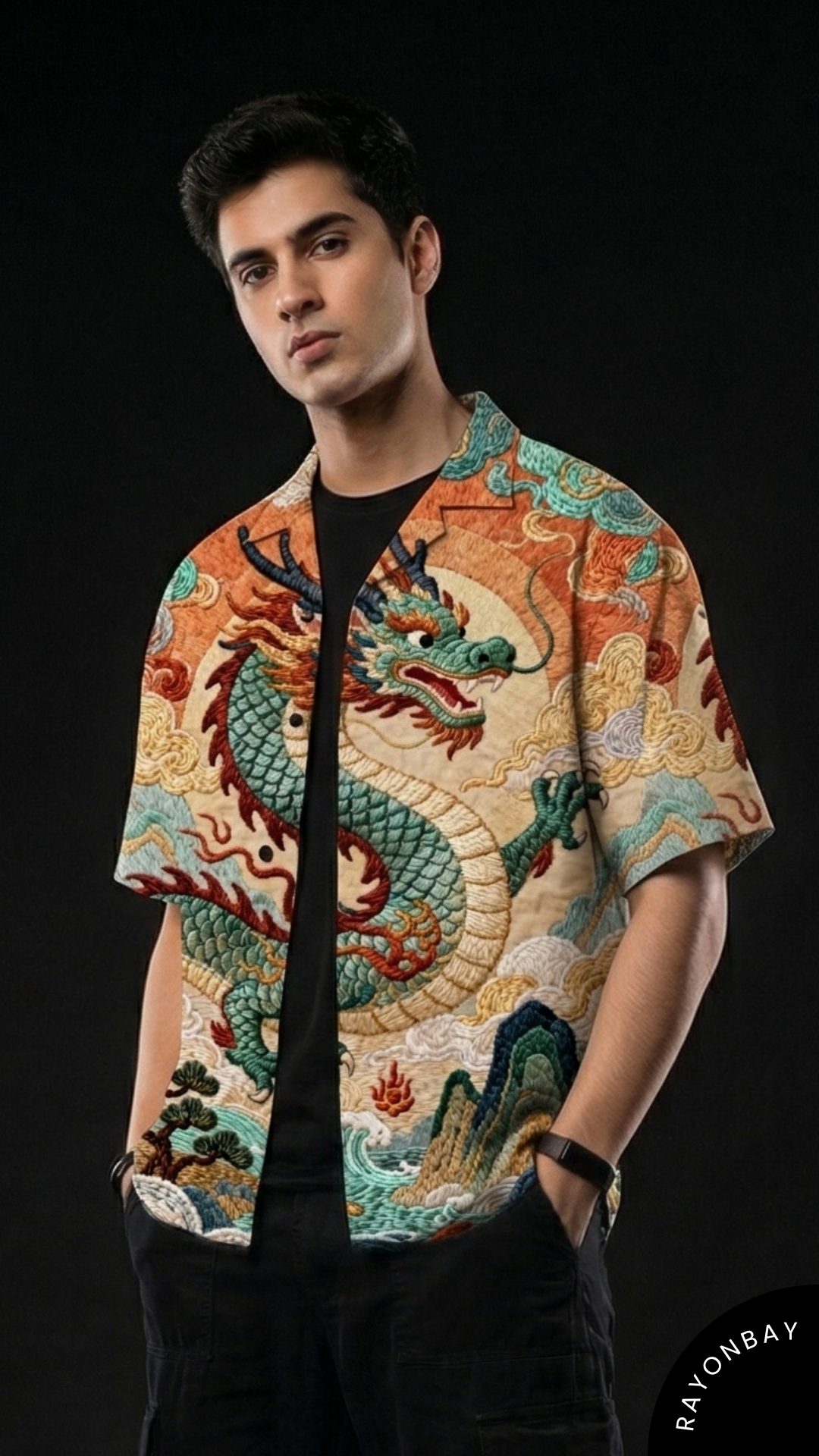 Dynasty Silk Aloha Shirt