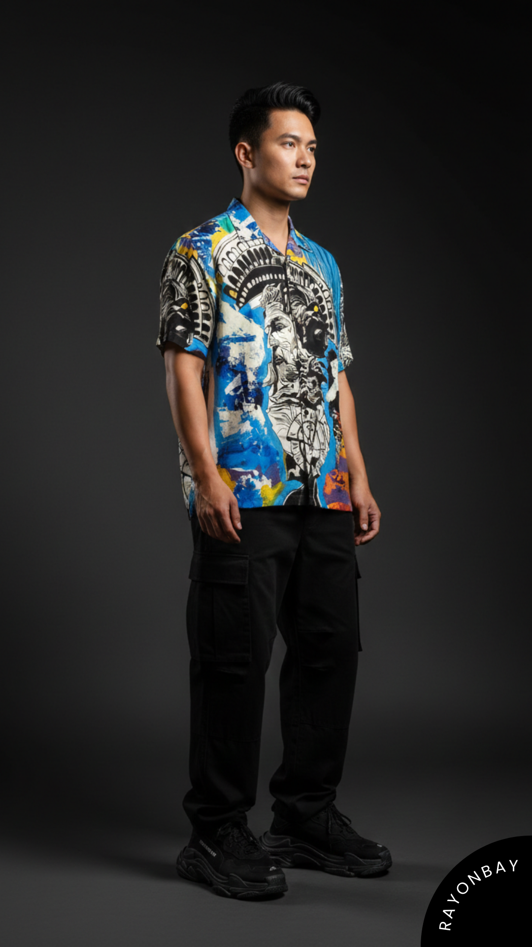 The Modern Dimension Art Aloha Shirt