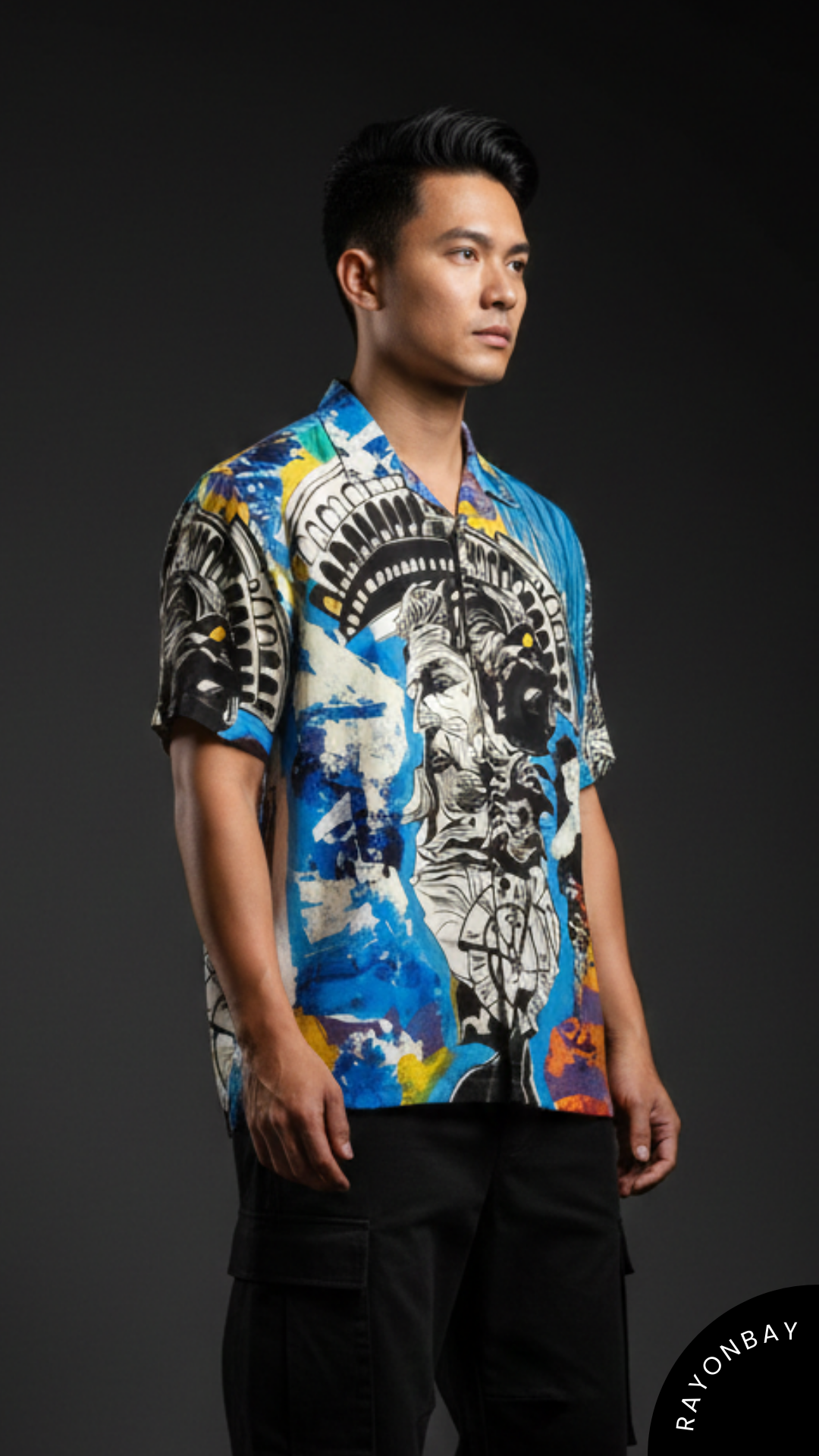 The Modern Dimension Art Aloha Shirt
