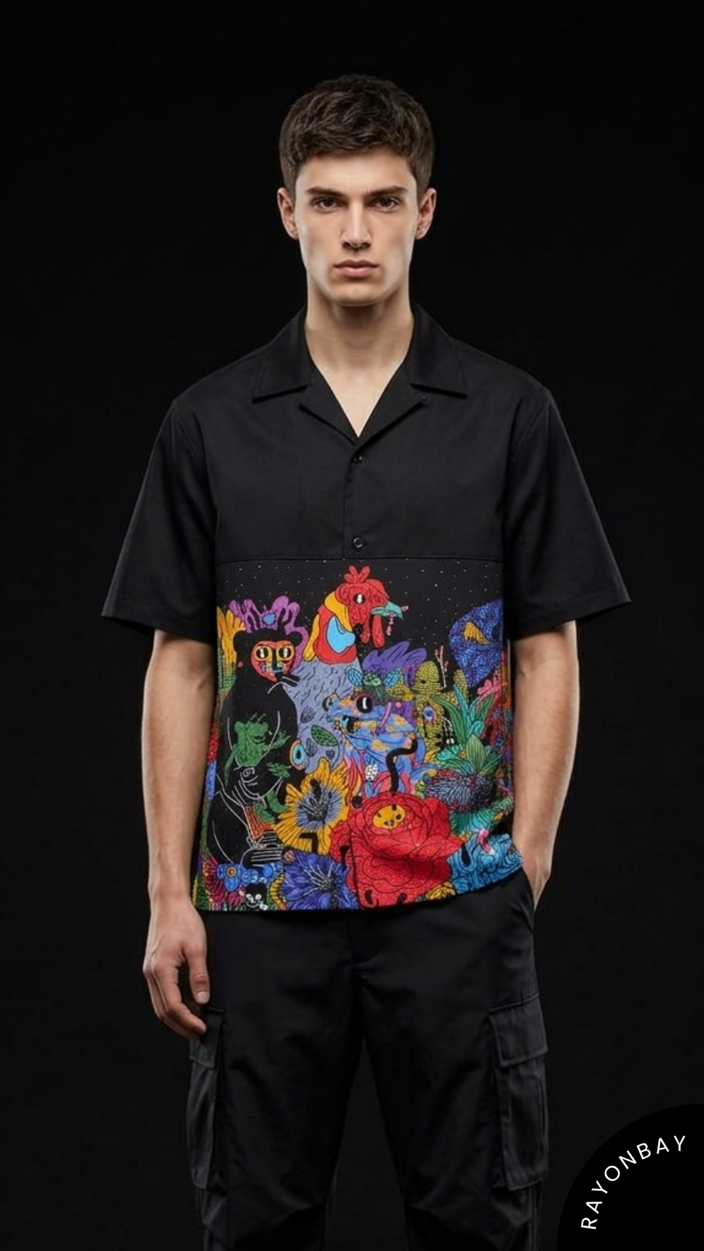 The Night Garden Aloha Shirt