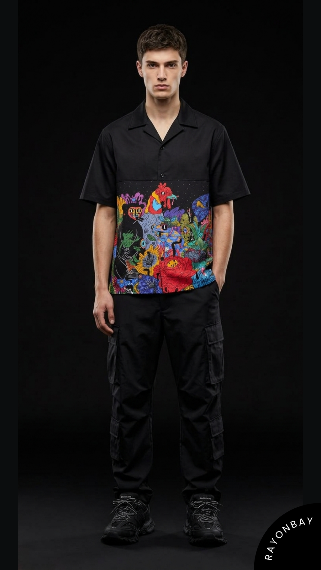 The Night Garden Aloha Shirt