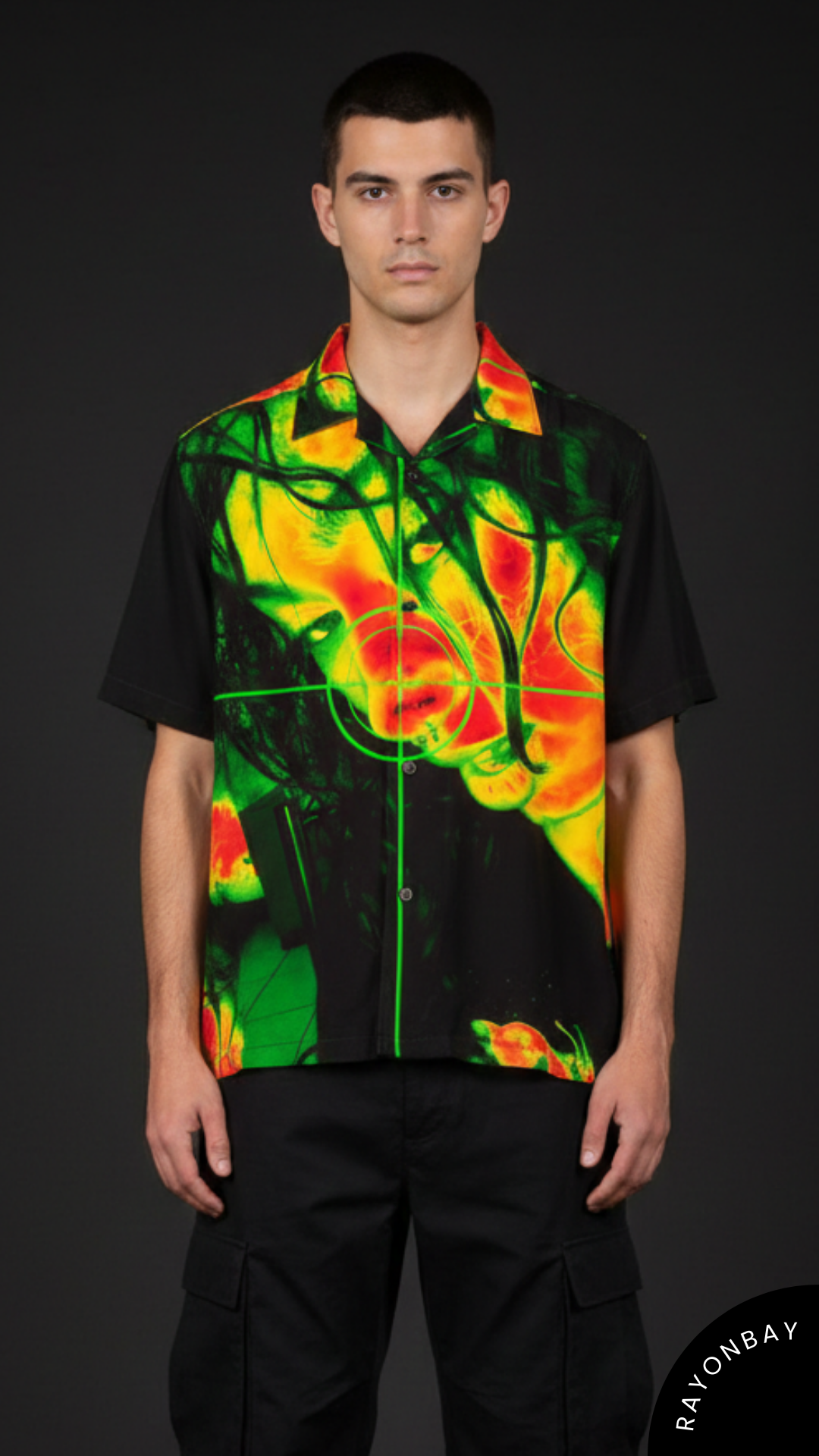 The Crimson Monologue Aloha Shirt