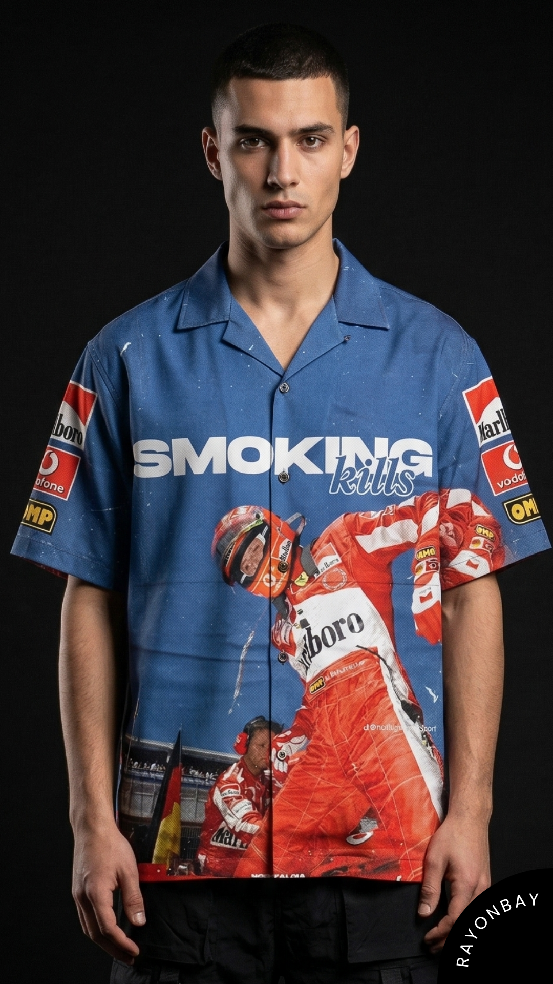 The Paddock Statement Aloha Shirt