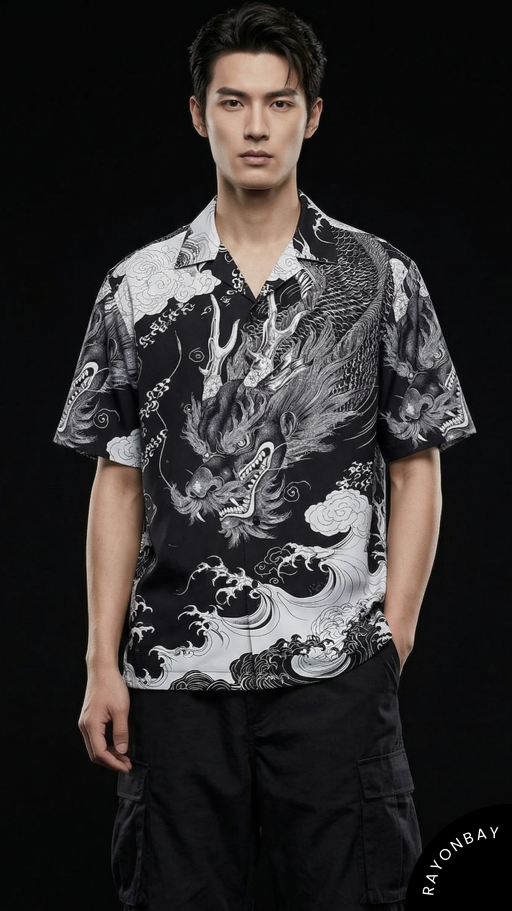 Shadow Dragon Aloha Shirt