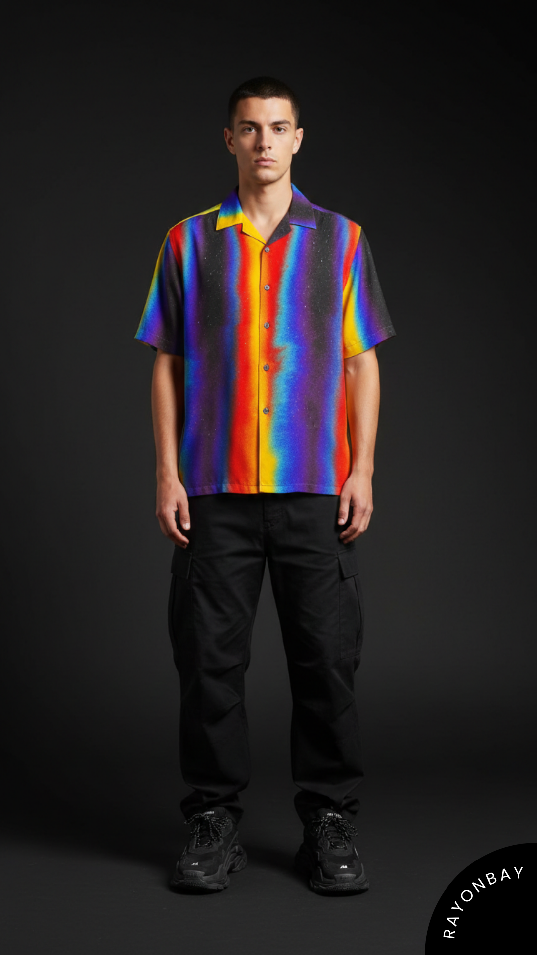 The Prism Veil Aloha Shirt