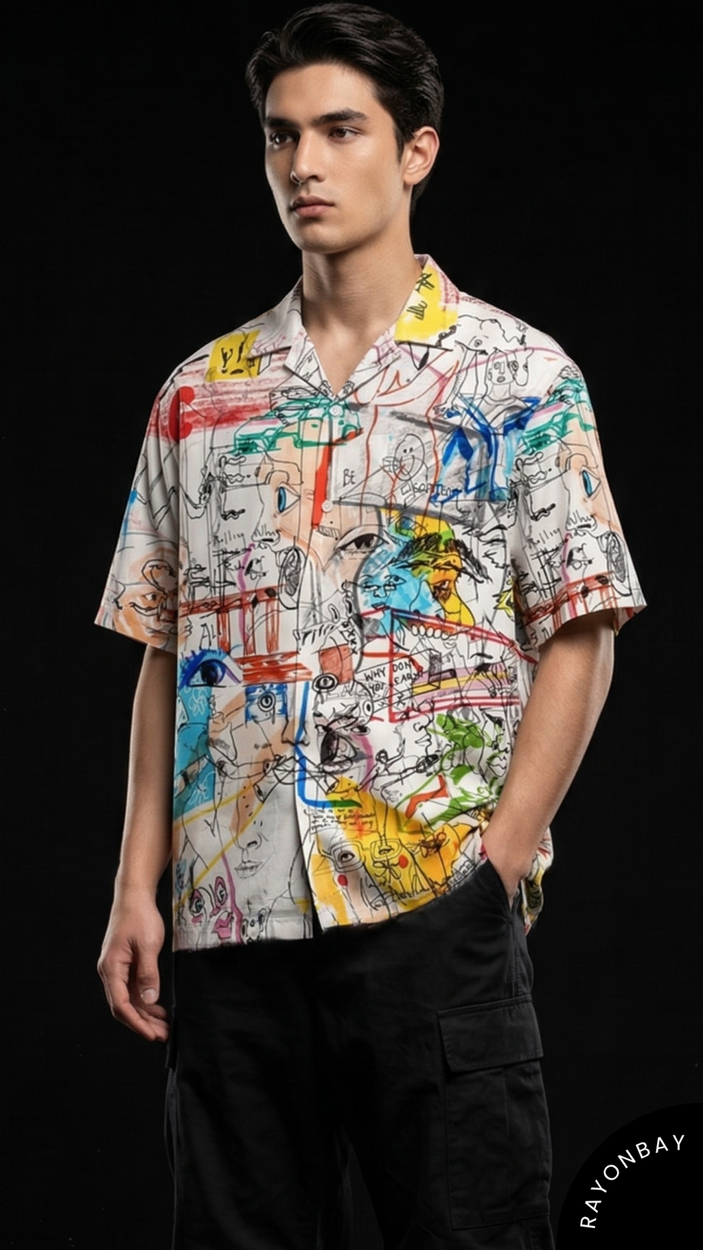The Scribble Theory Aloha Shirt