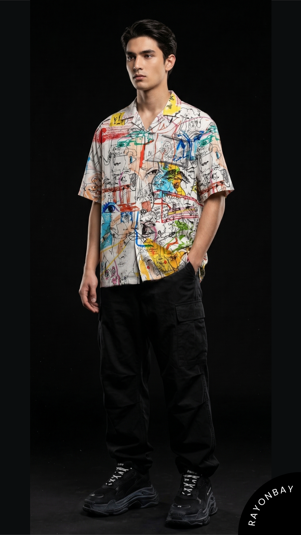 The Scribble Theory Aloha Shirt
