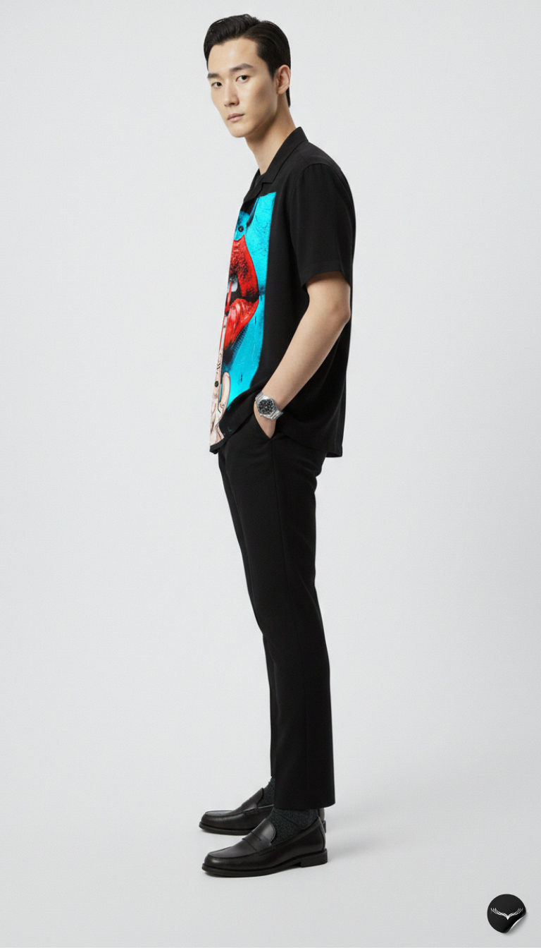 Electric Hush Aloha Shirt