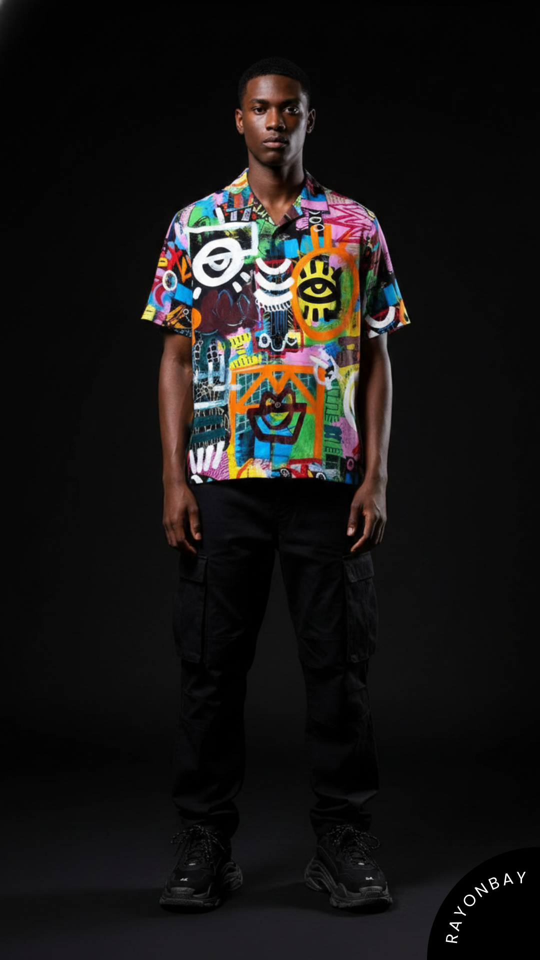 Basquiat’s Eye Aloha Shirt
