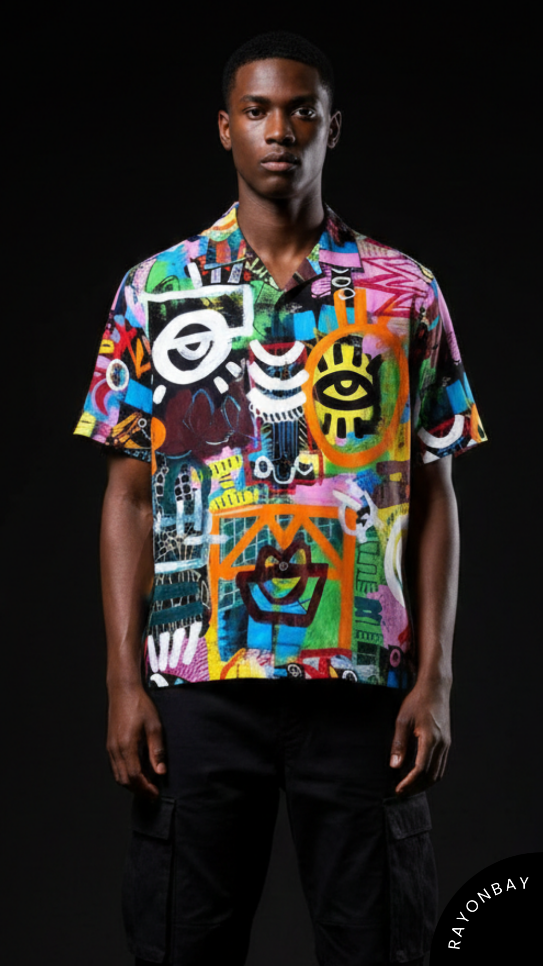 Basquiat’s Eye Aloha Shirt