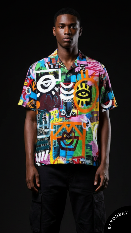 Basquiat’s Eye Aloha Shirt