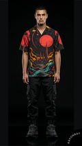 Solar Metropolis Aloha Shirt