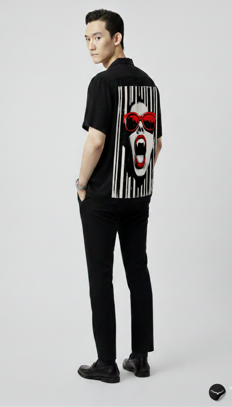 Vivid Fang Pop Aloha Shirt