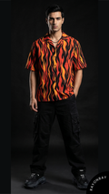 Inferno Flow Aloha Shirt