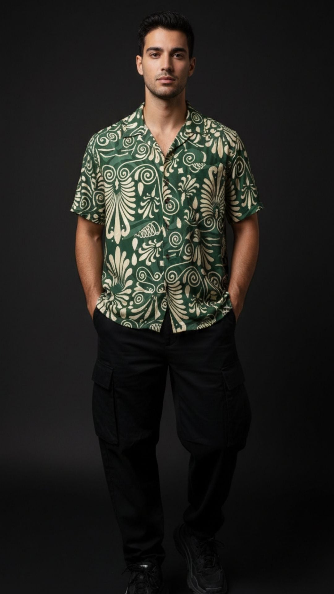 Aegean Shell Aloha Shirt