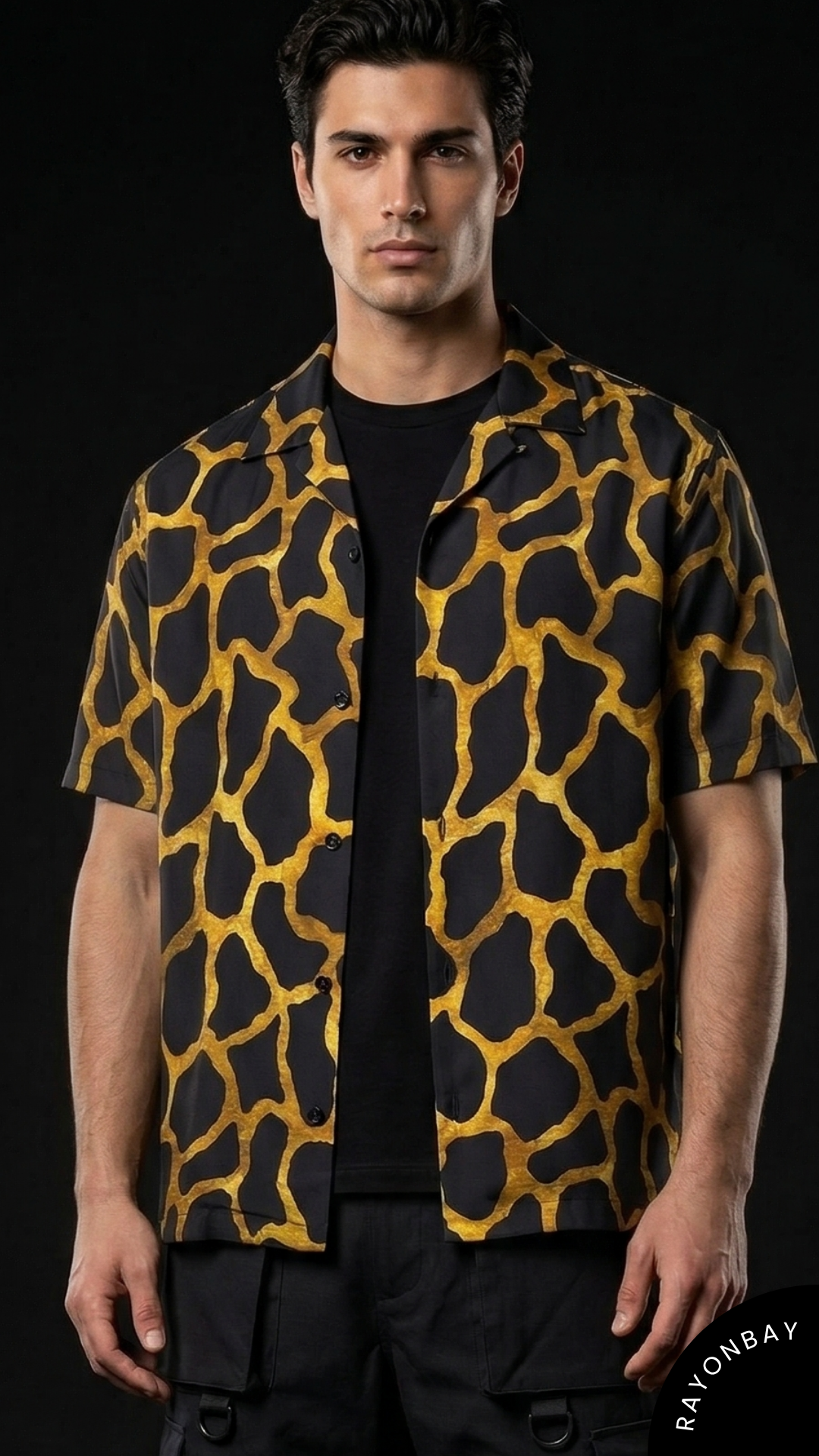 Amber Hive Aloha Shirt