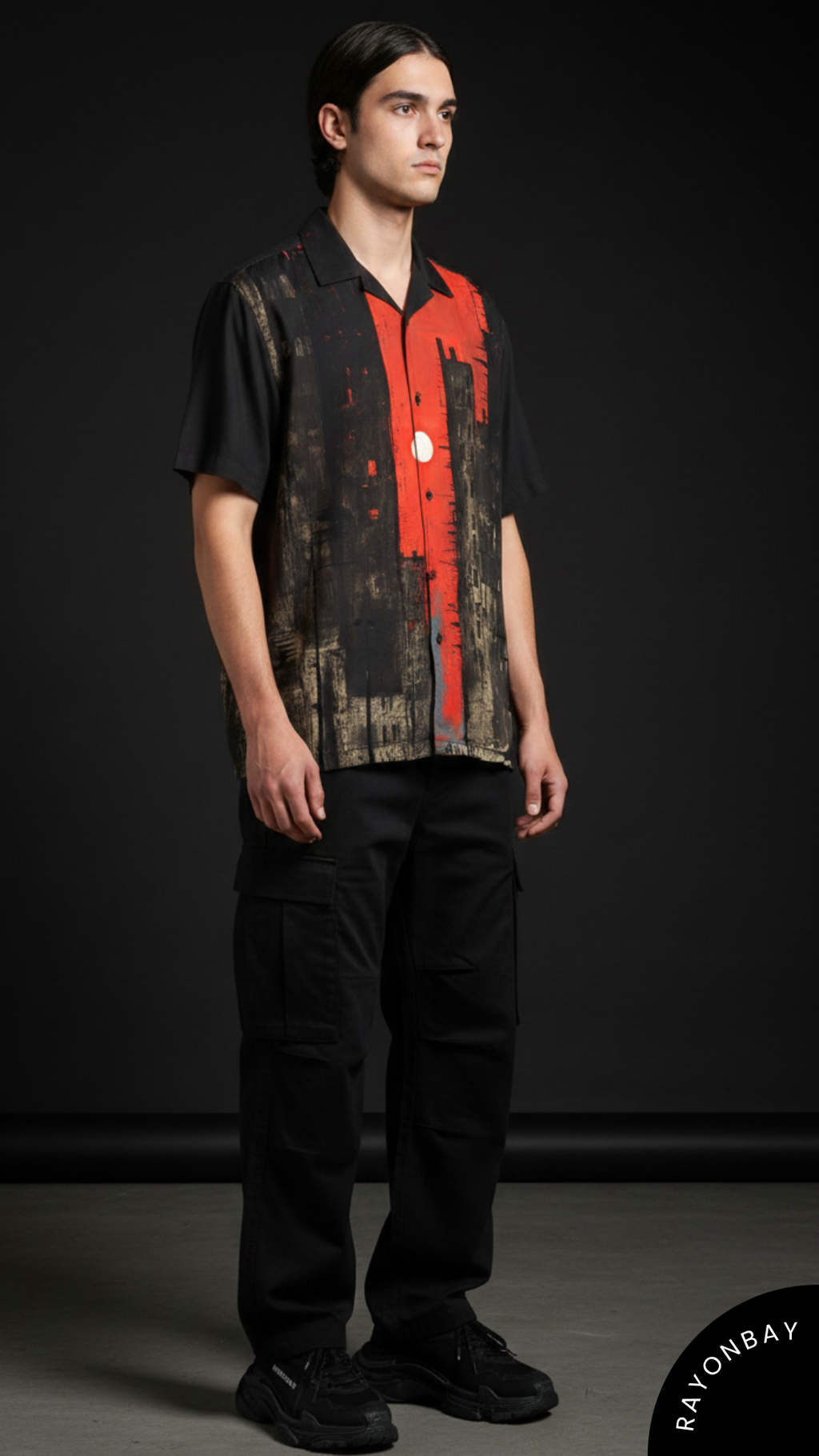 The Red City Art Aloha Shirt