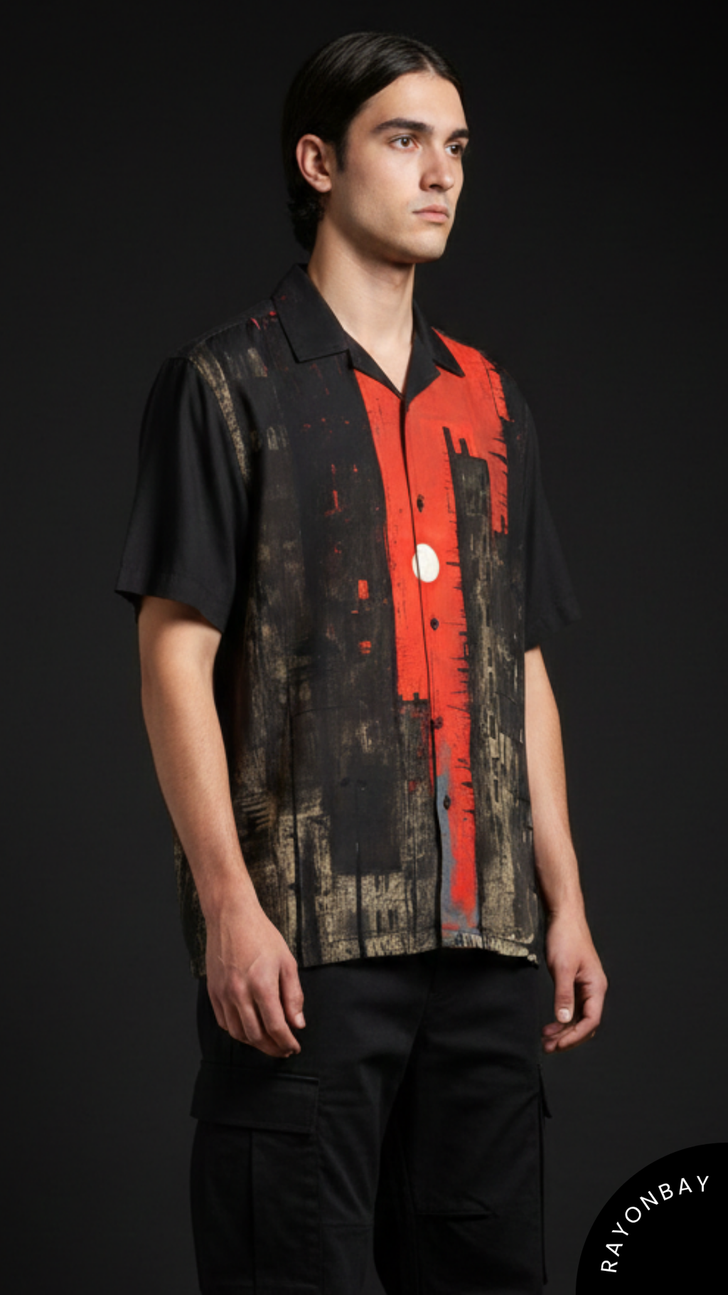 The Red City Art Aloha Shirt