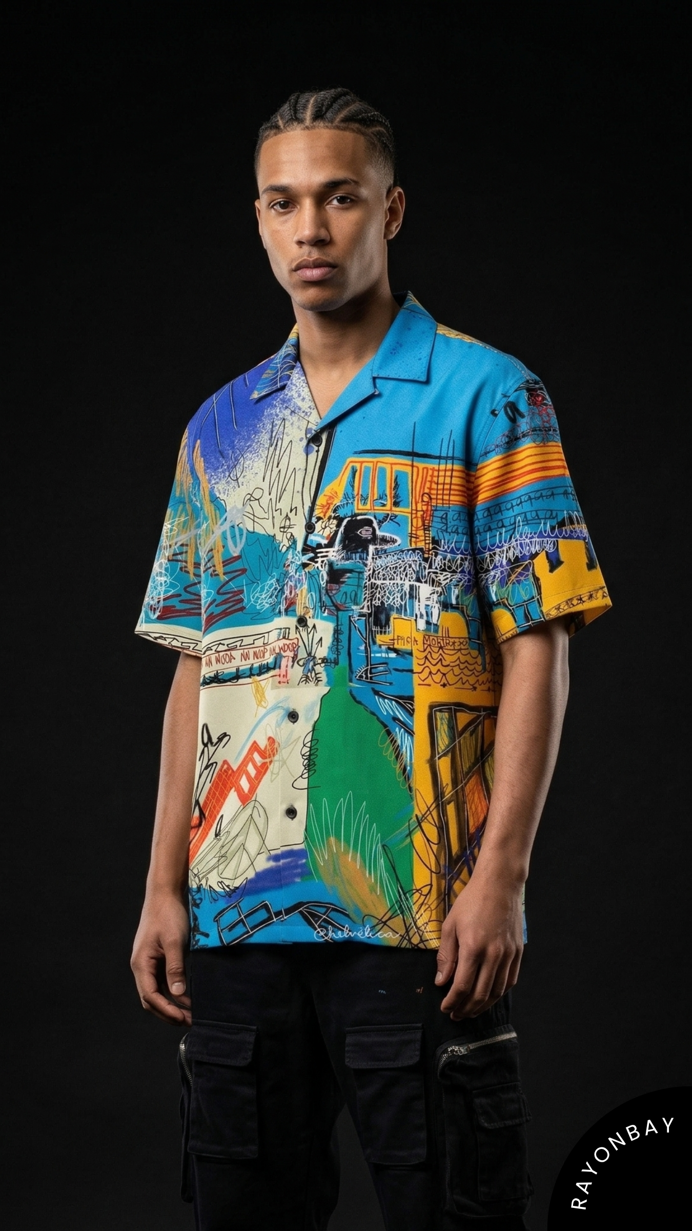 Subway Scribbles Aloha Shirt