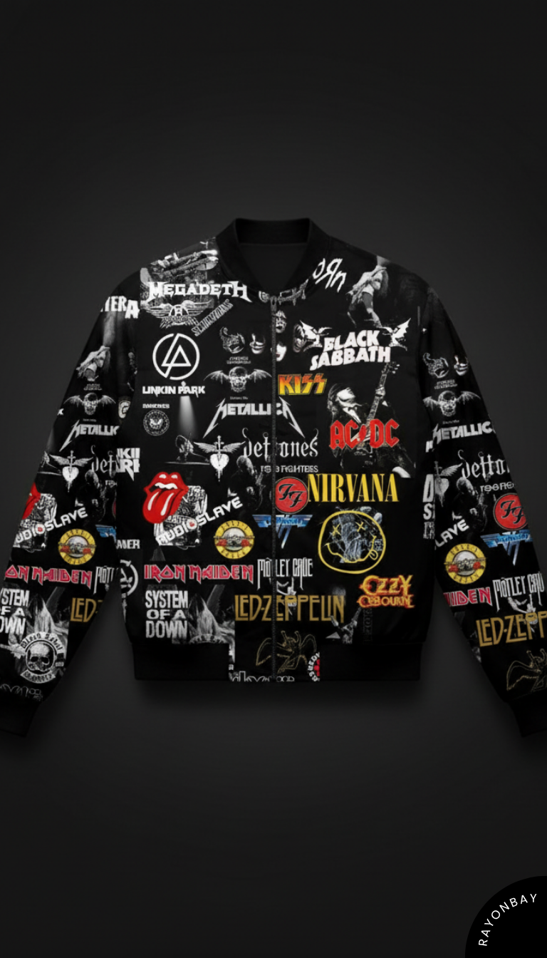 The 90's Rock Legends Unisex Bomber Jacket