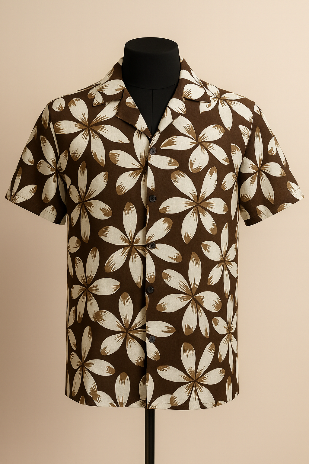 Cocoa Blossom Aloha Shirt