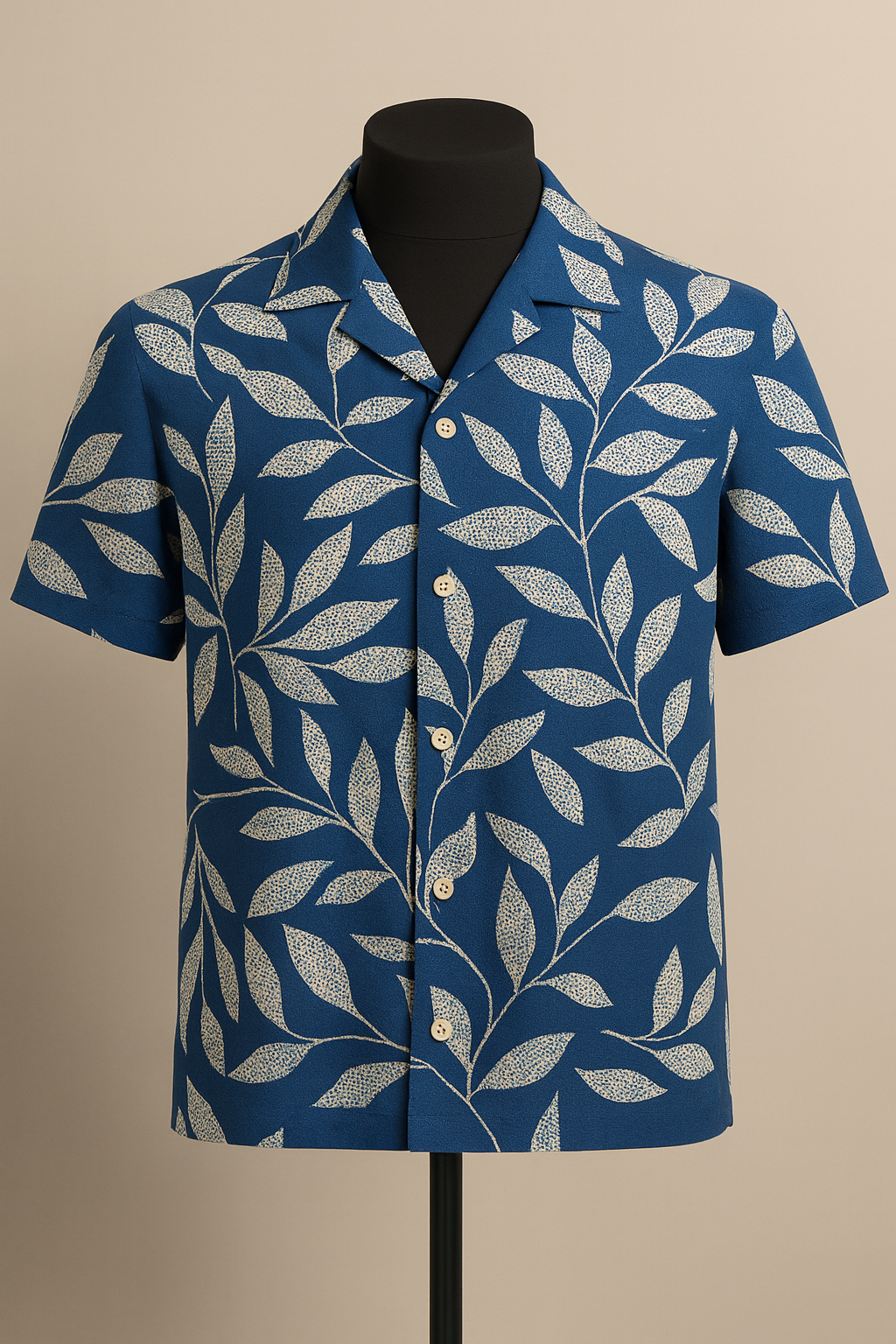 Blue Canopy Aloha Shirt