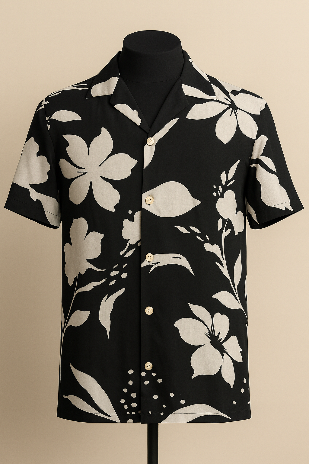 Floré Noir Aloha Shirt