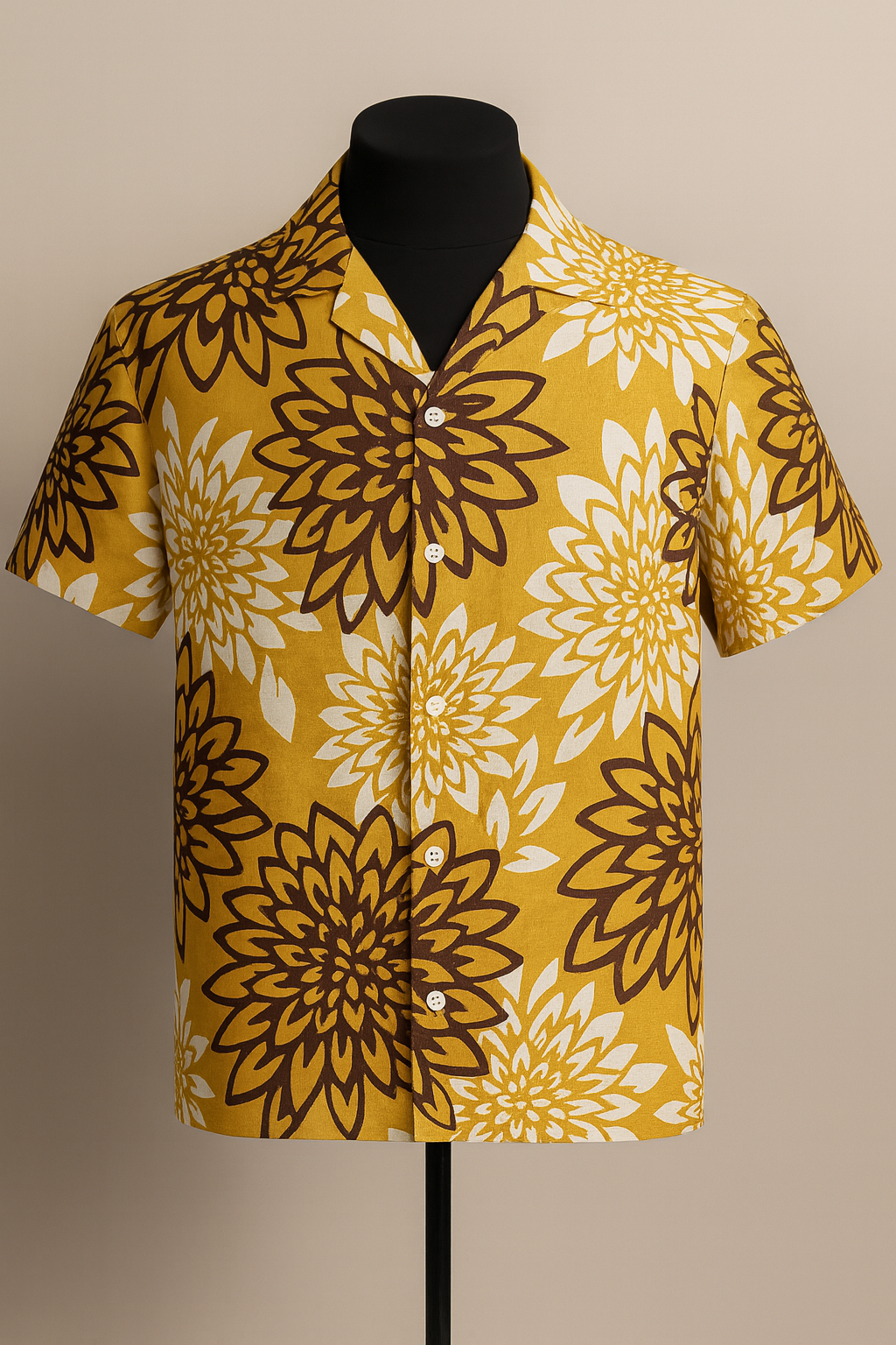 Mustard Muse Aloha Shirt
