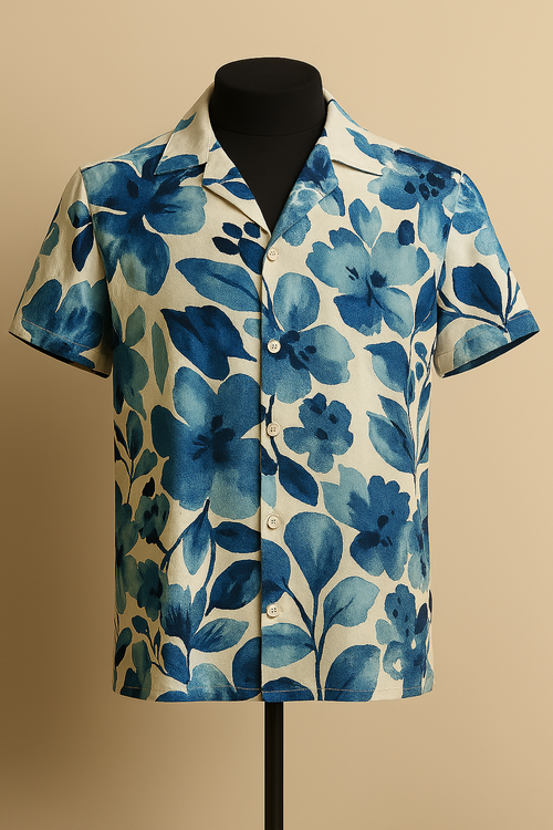 Blue Mirage Aloha Shirt