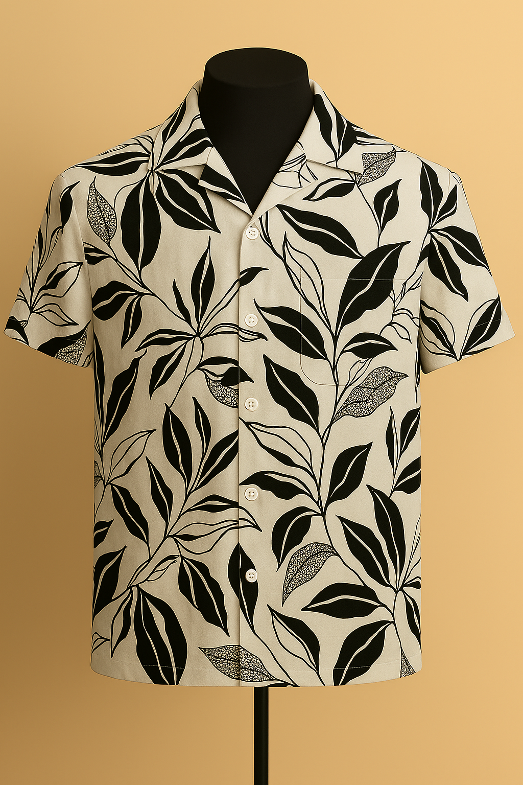Monochrome Botanica Aloha Shirt