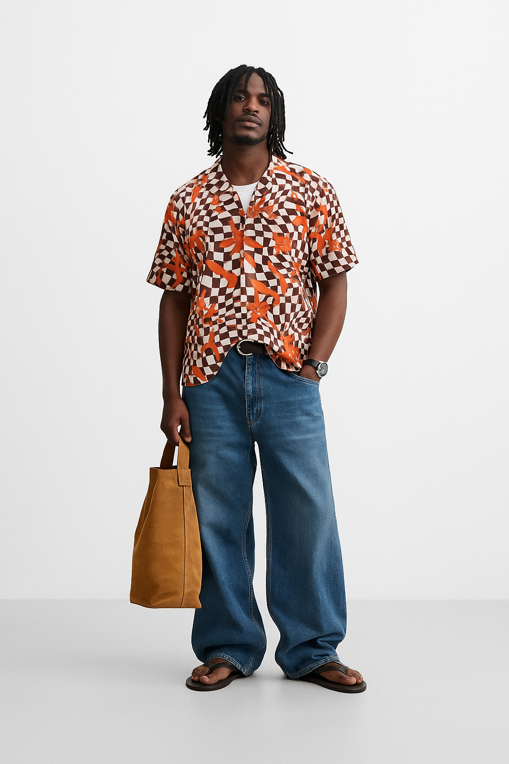 Brown Check