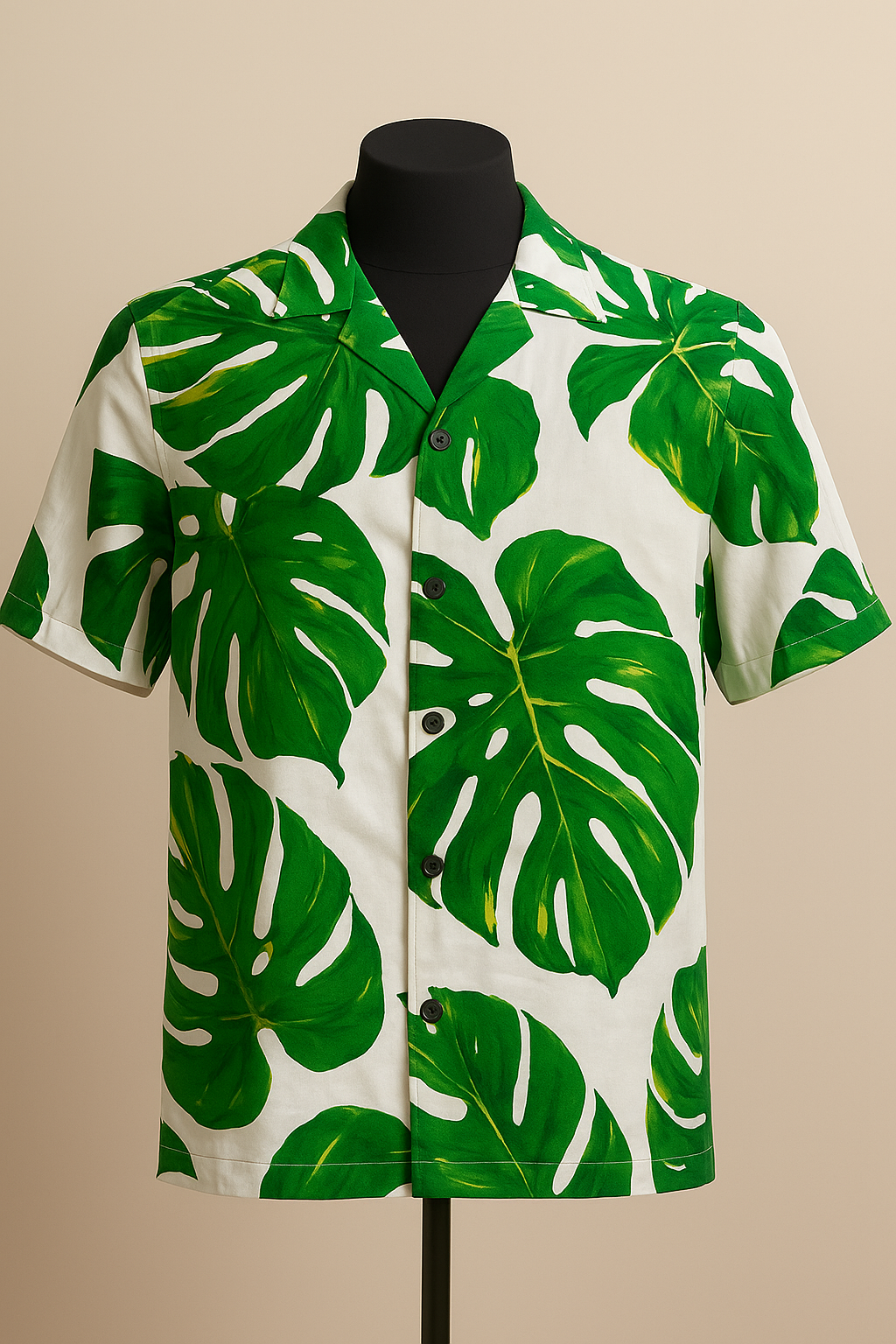 Monstera Breeze Aloha Shirt