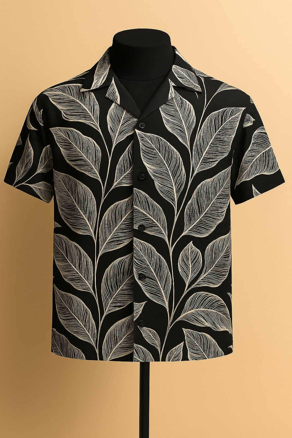 Midnight Botanica Aloha Shirt