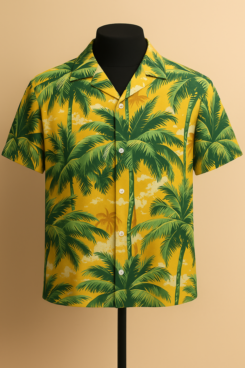 Golden Oasis Aloha Shirt
