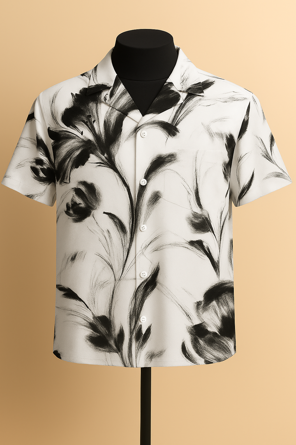 Ink Bloom Aloha Shirt