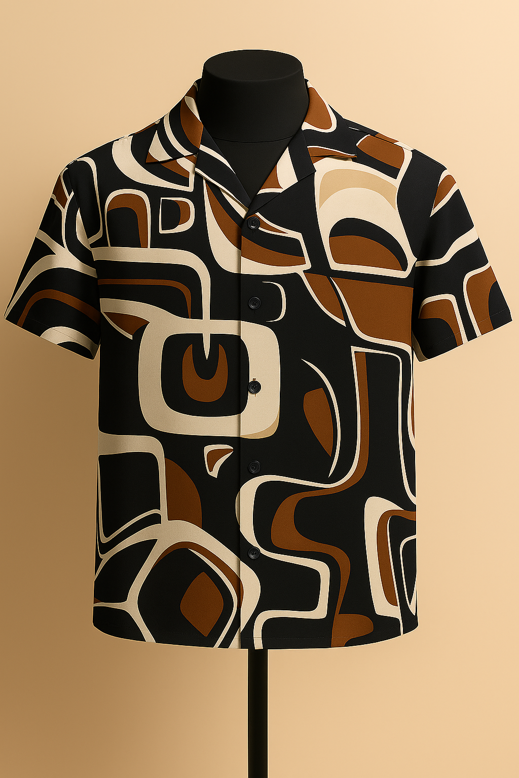 Retro Maze Aloha Shirt