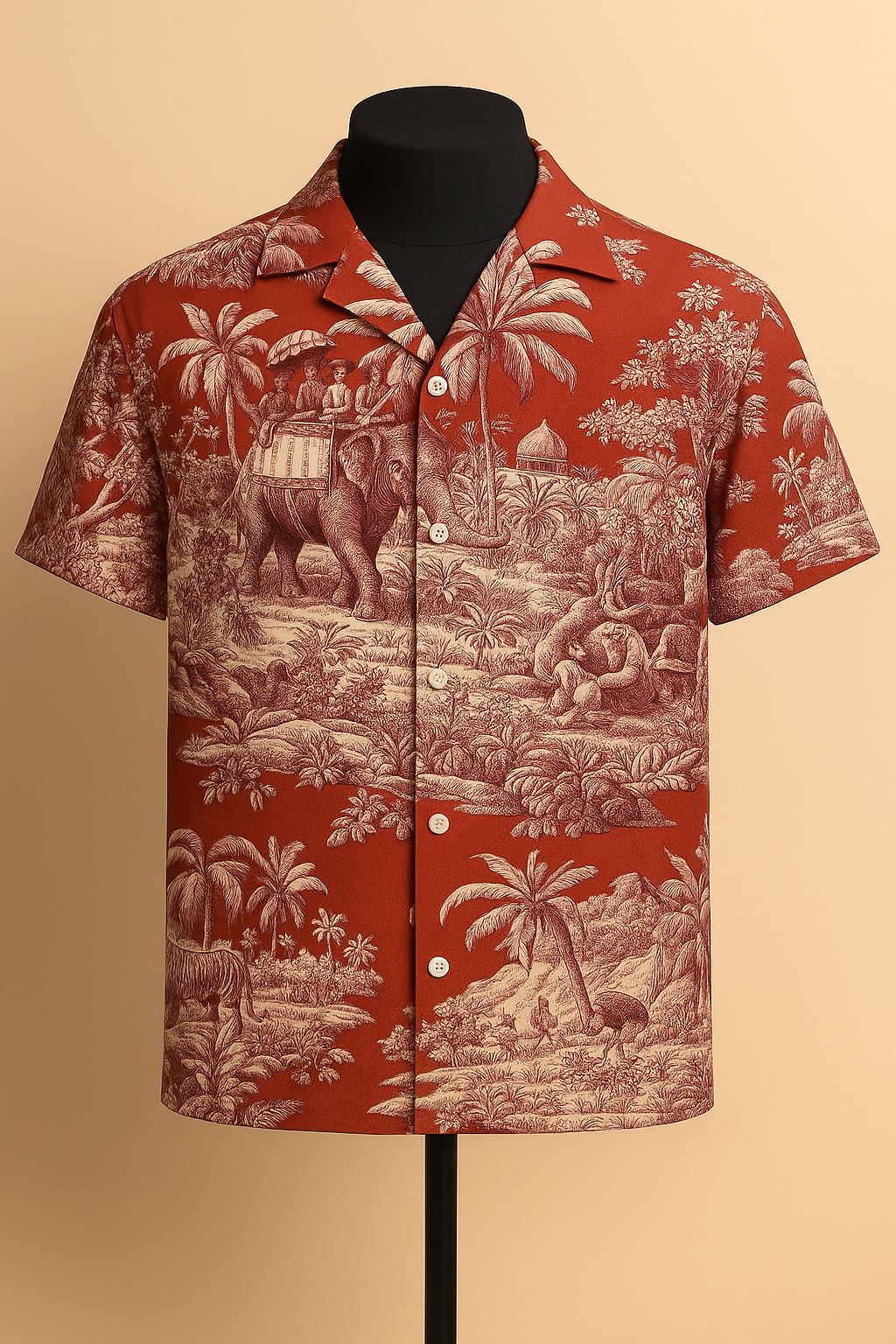 Elephant Tales Aloha Shirt