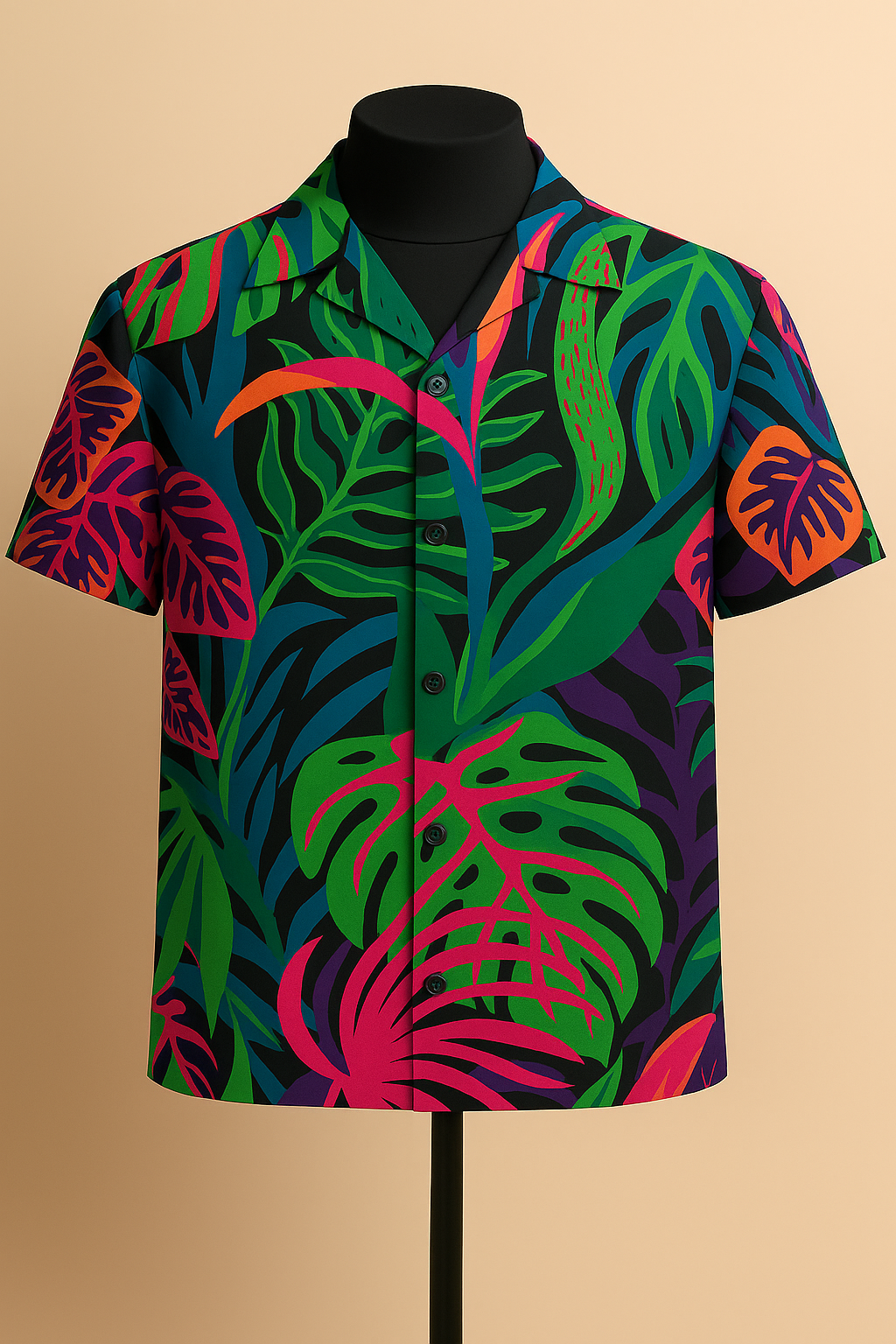 Neon Jungle Aloha Shirt