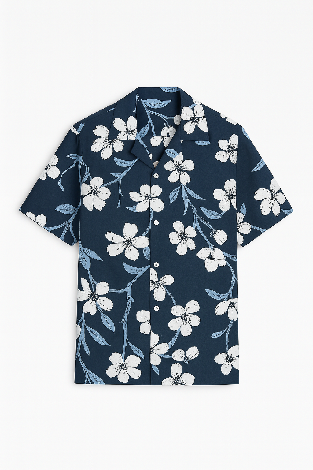 Azure Spring Aloha Shirt