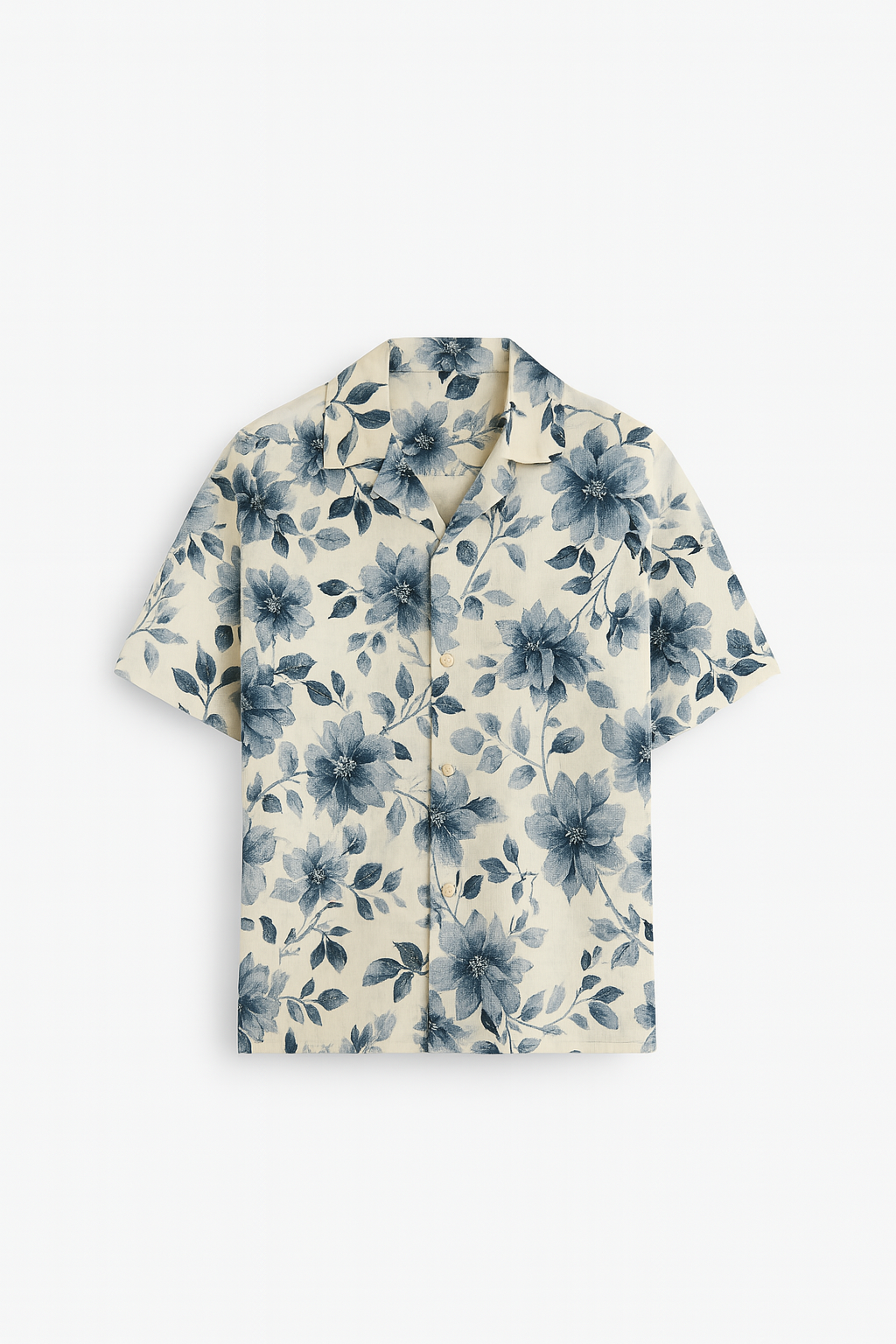 Icy Flora Aloha Shirt