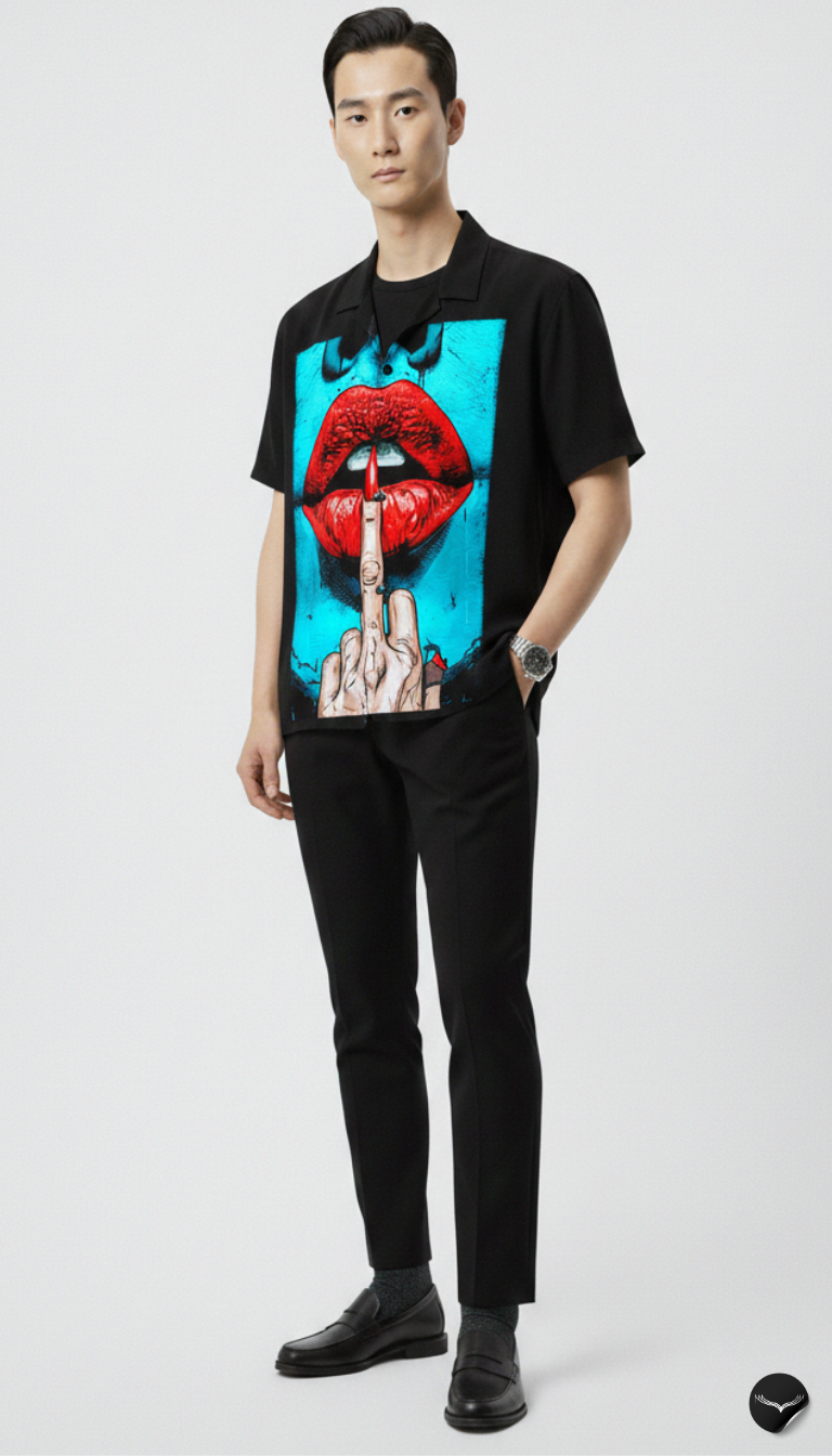 Electric Hush Aloha Shirt